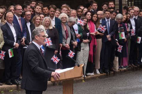 Starmer ‘excluded deaf community’ in first speech as PM, says .